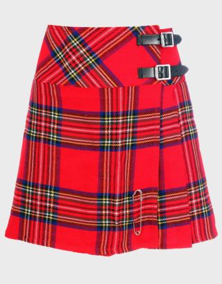 Jupe tartan Royal Stewart pour femme